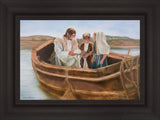 Little Fishers Of Men Open Edition Canvas / 24 X 16 Frame A 23 3/4 31 Art
