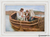 Little Fishers Of Men Open Edition Canvas / 30 X 20 Frame D 28 1/4 38 Art