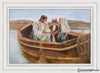 Little Fishers Of Men Open Edition Canvas / 36 X 24 Frame D 32 1/4 44 Art