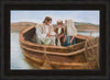 Little Fishers Of Men Open Edition Canvas / 36 X 24 Frame L 32 1/4 44 Art