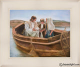 Little Fishers Of Men Open Edition Print / 14 X 11 Frame L 15 1/4 18 Art