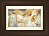 Nativity Open Edition Canvas / 18 X 12 Frame C 17 3/4 23 Art