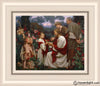 Of Such Is The Kingdom Of Heaven Open Edition Print / 10 X 8 Frame R 14 1/4 12 Art
