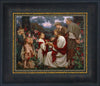 Of Such Is The Kingdom Of Heaven Open Edition Print / 10 X 8 Frame W 14 1/2 12 Art