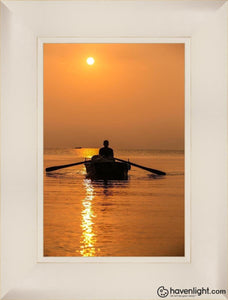 Plate 7 - Fishers Of Men Series 2 Open Edition Canvas / 12 X 18 Frame L 25 19 Art