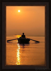 Plate 7 - Fishers Of Men Series 2 Open Edition Canvas / 16 X 24 Frame N 28 3/4 20 Art
