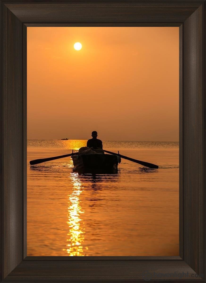 Plate 7 - Fishers Of Men Series 2 Open Edition Canvas / 20 X 30 Frame B 36 3/4 26 Art