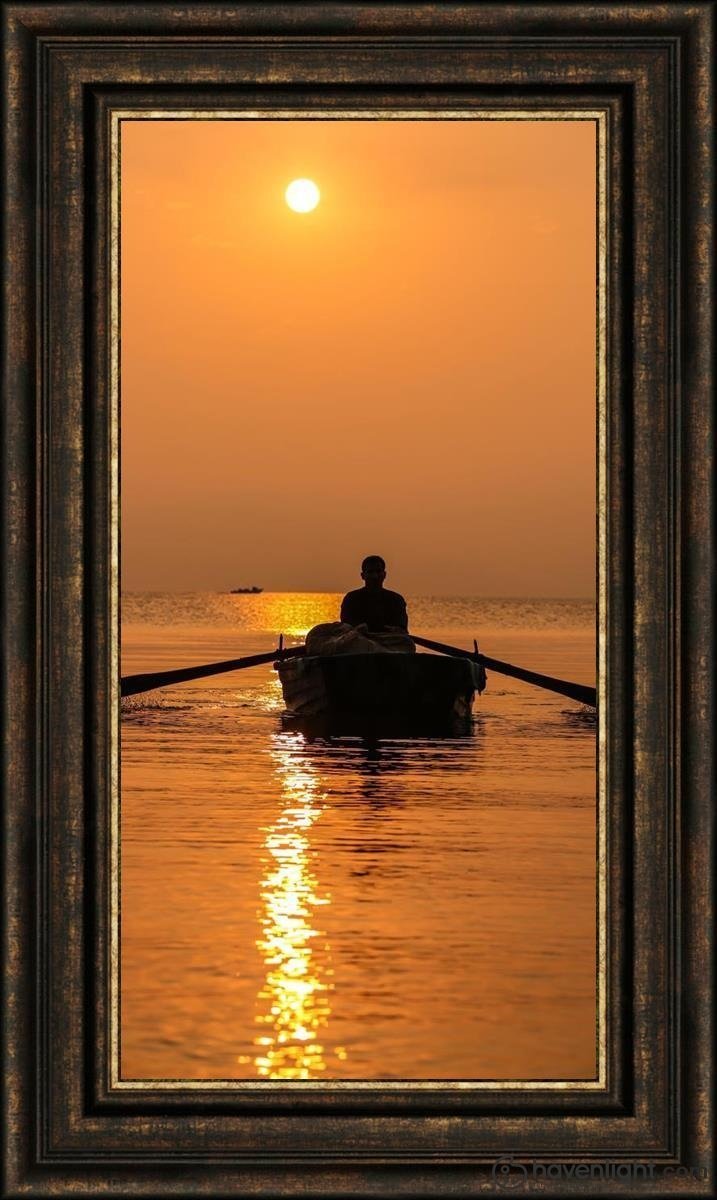 Plate 7 - Fishers Of Men Series 2 Open Edition Canvas / 36 X 18 Frame G 26 3/4 44 Art
