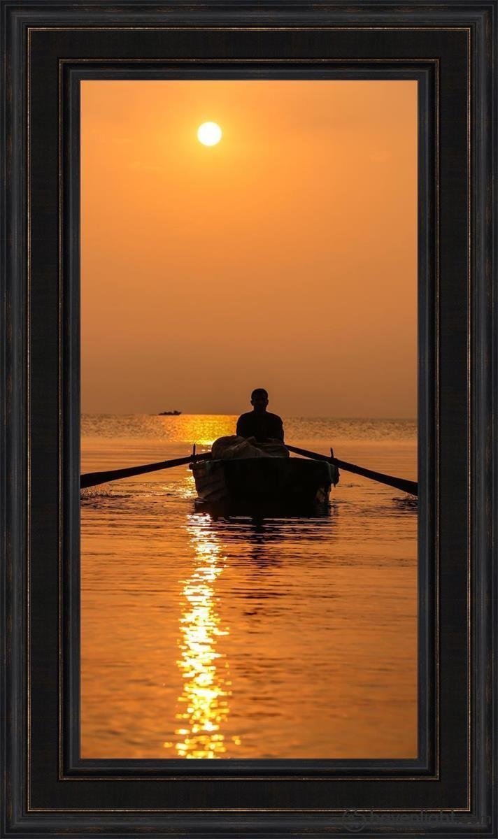 Plate 7 - Fishers Of Men Series 2 Open Edition Canvas / 36 X 18 Frame L 26 1/4 44 Art