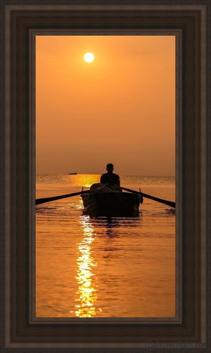 Plate 7 - Fishers Of Men Series 2 Open Edition Canvas / 36 X 18 Frame R 26 3/4 44 Art