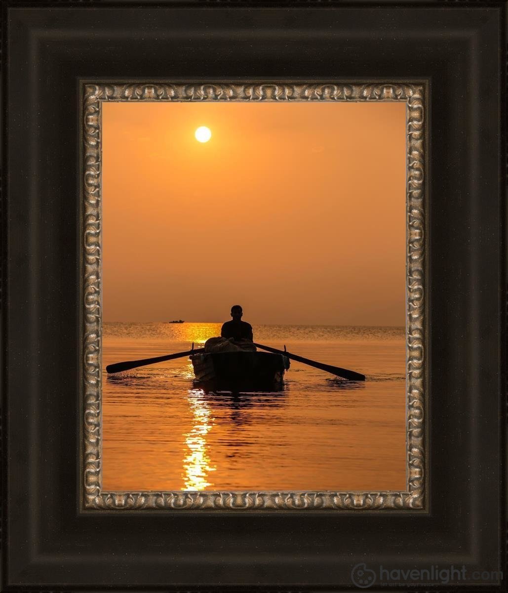 Plate 7 - Fishers Of Men Series 2 Open Edition Print / 11 X 14 Frame W 21 18 Art