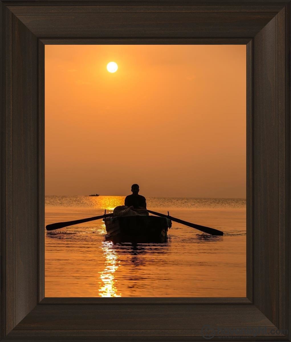 Plate 7 - Fishers Of Men Series 2 Open Edition Print / 16 X 20 Frame B 26 3/4 22 Art