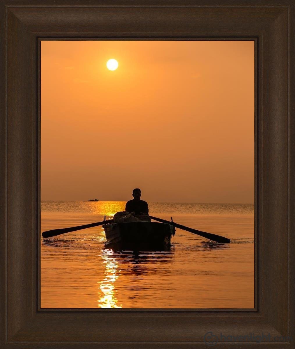 Plate 7 - Fishers Of Men Series 2 Open Edition Print / 16 X 20 Frame C 25 3/4 21 Art