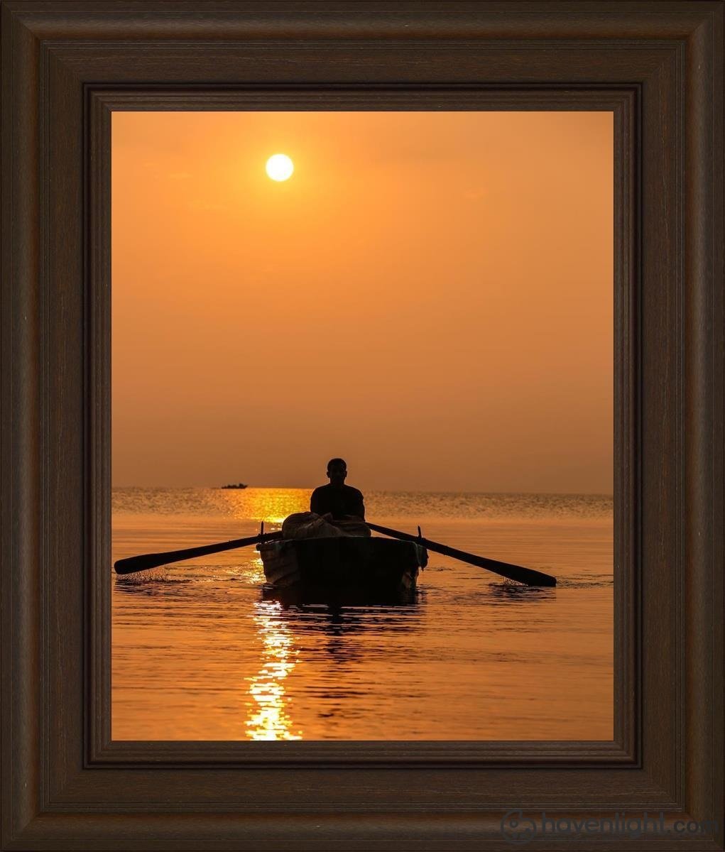 Plate 7 - Fishers Of Men Series 2 Open Edition Print / 16 X 20 Frame E 26 3/4 22 Art