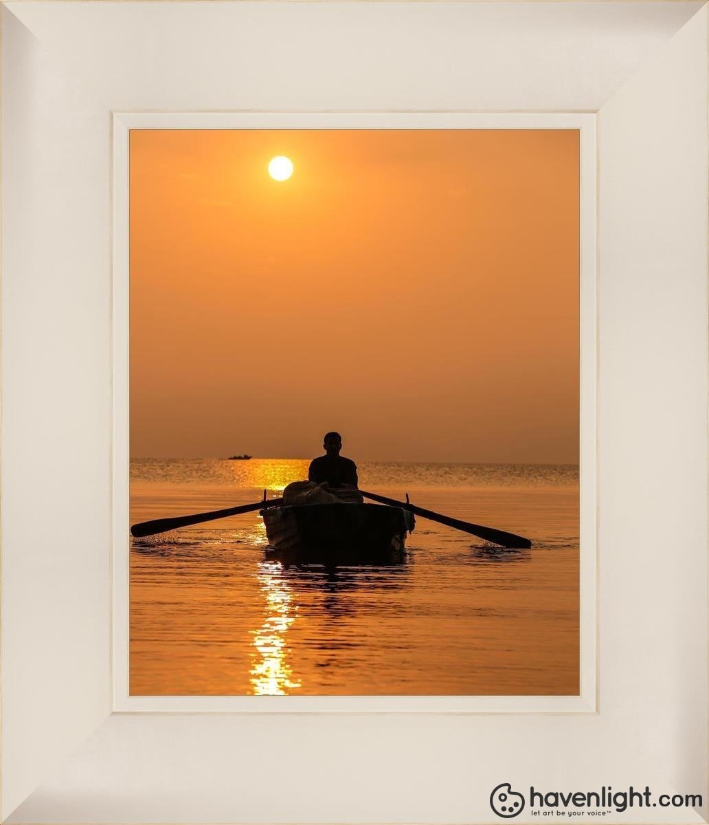 Plate 7 - Fishers Of Men Series 2 Open Edition Print / 8 X 10 Frame L 14 1/4 12 Art