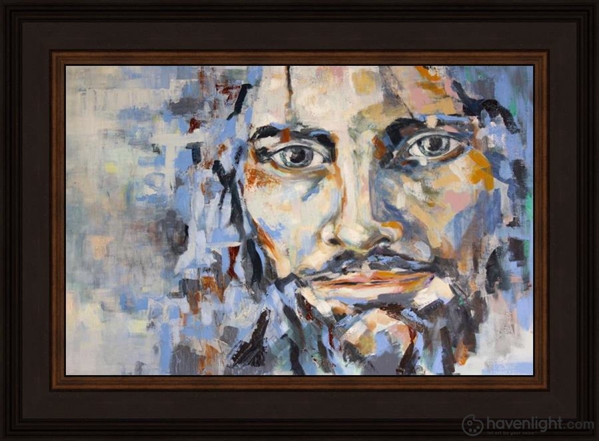 Tears In Heaven Open Edition Canvas / 18 X 12 Frame N 16 3/4 22 Art