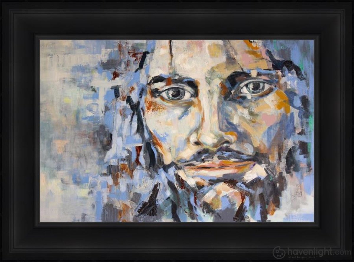 Tears In Heaven Open Edition Canvas / 24 X 16 Frame A 22 3/4 30 Art