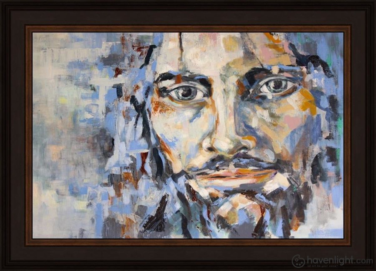 Tears In Heaven Open Edition Canvas / 24 X 16 Frame N 20 3/4 28 Art