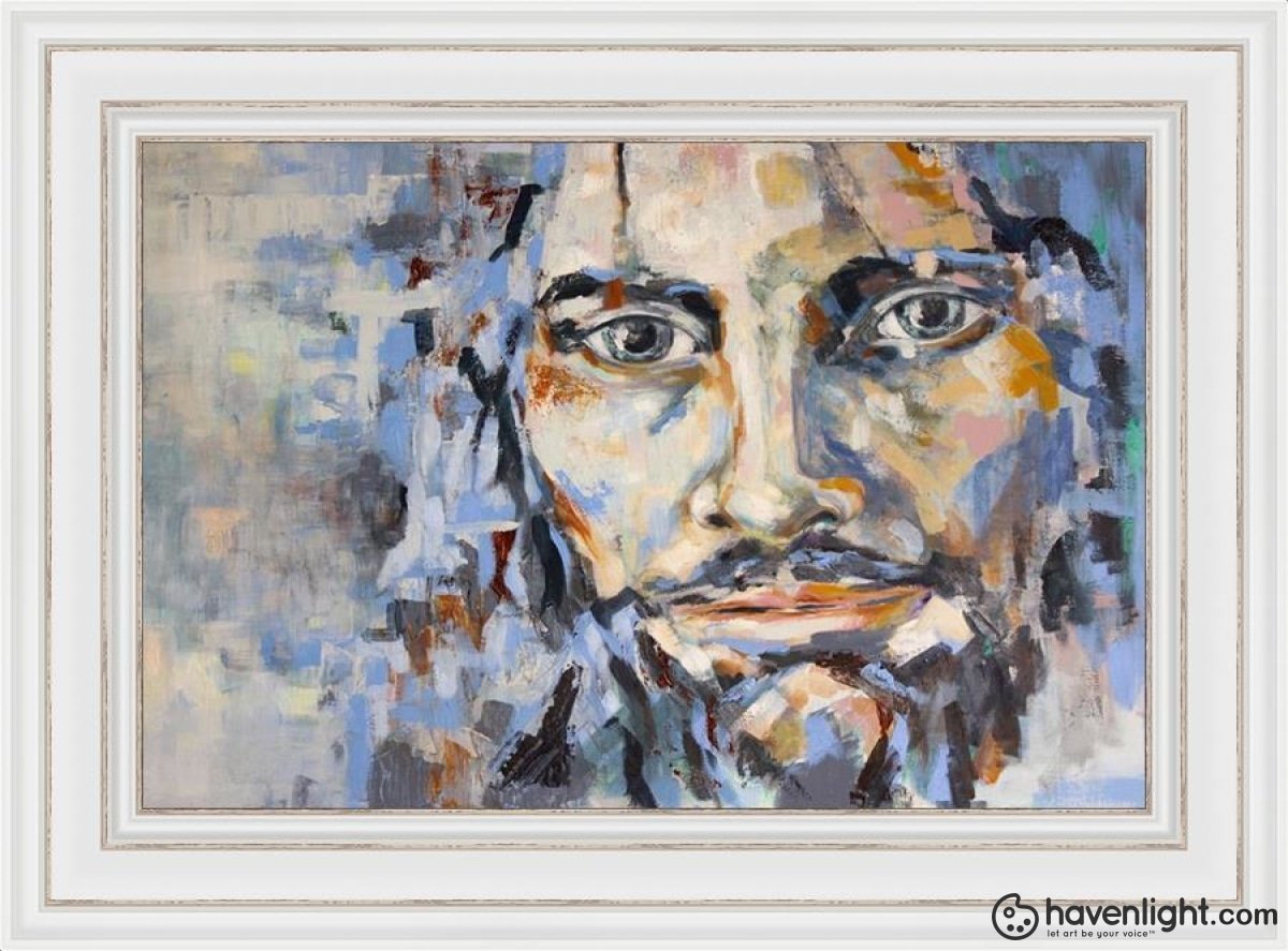 Tears In Heaven Open Edition Canvas / 30 X 20 Frame D 28 1/4 38 Art