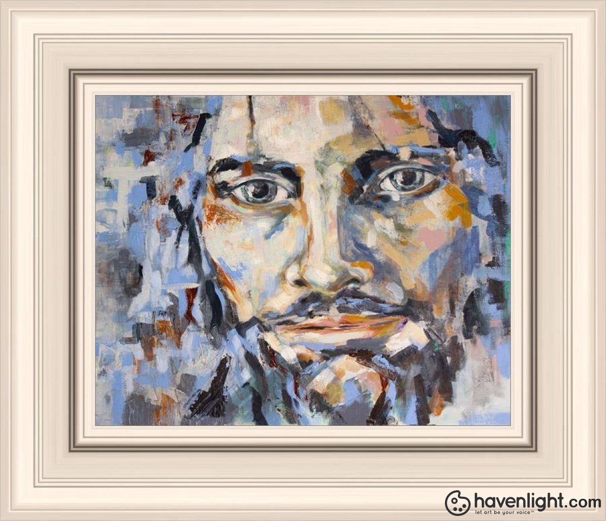 Tears In Heaven Open Edition Print / 10 X 8 Frame R 12 1/4 14 Art