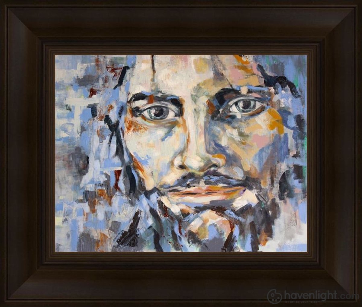 Tears In Heaven Open Edition Print / 14 X 11 Frame C 16 3/4 19 Art
