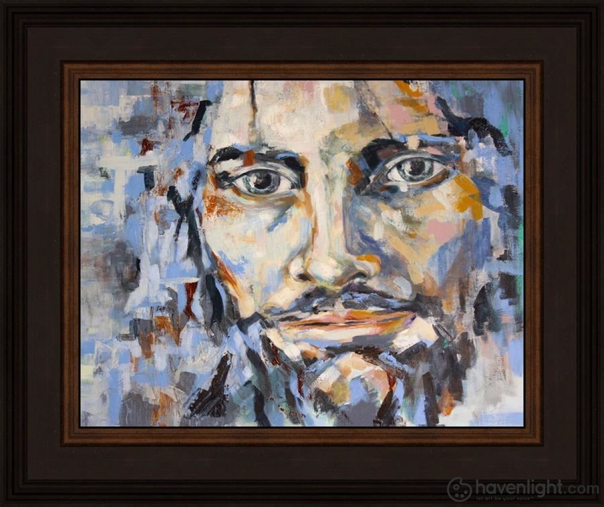 Tears In Heaven Open Edition Print / 14 X 11 Frame N 15 3/4 18 Art
