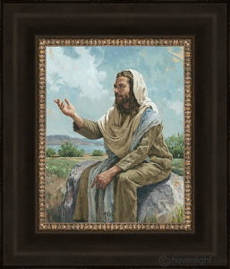 The Sermon On The Mount Open Edition Print / 11 X 14 Frame W 18 21 Art