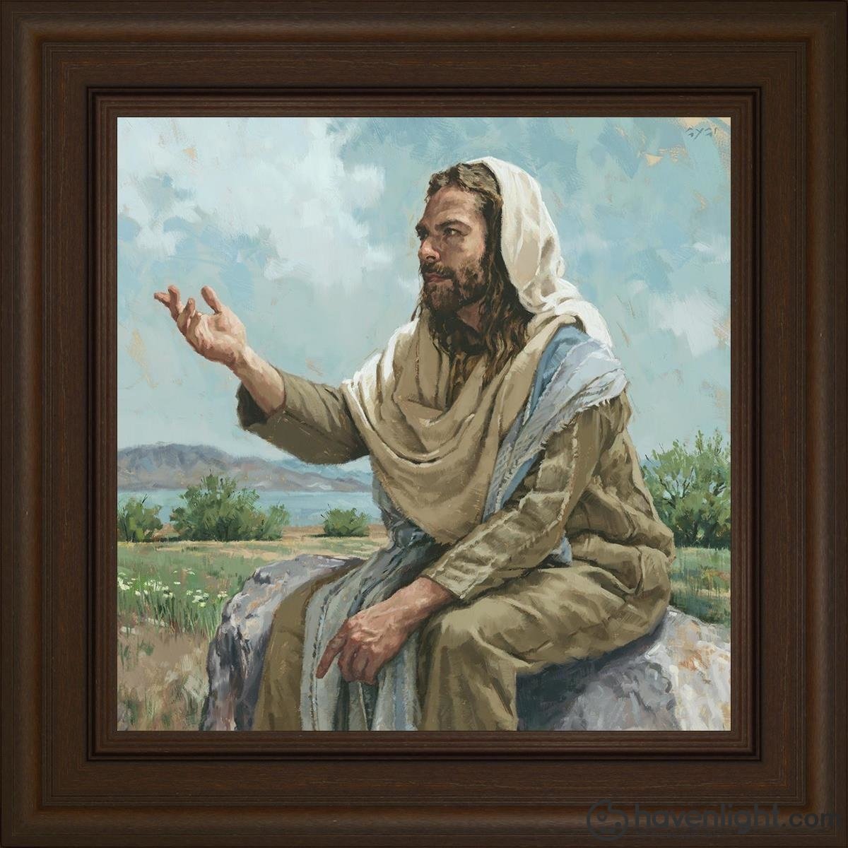 The Sermon On The Mount Open Edition Print / 12 X Frame C 16 1/4 Art