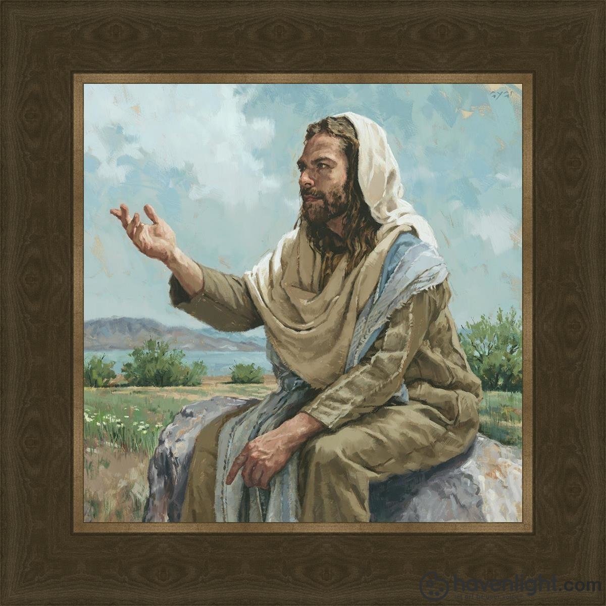 The Sermon On The Mount Open Edition Print / 12 X Frame G 16 1/4 Art