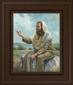 The Sermon On The Mount Open Edition Print / 8 X 10 Frame C 12 1/4 14 Art