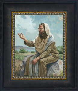 The Sermon On The Mount Open Edition Print / 8 X 10 Frame W 12 1/2 14 Art