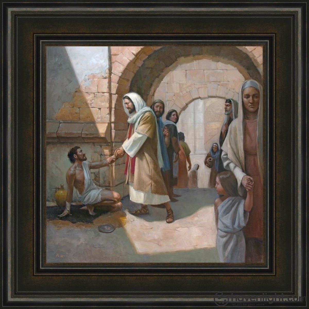 Time For The One Open Edition Canvas / 20 X Frame F 28 1/4 Art