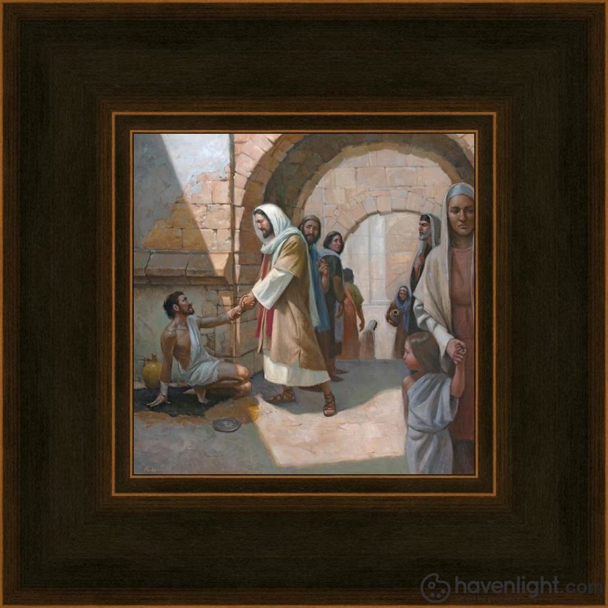 Time For The One Open Edition Canvas / 6 X Frame A 10 1/4 Art