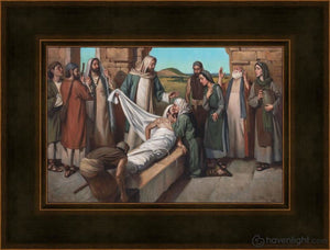 Widow Of Nain Open Edition Canvas / 18 X 12 Frame A 19 25 Art