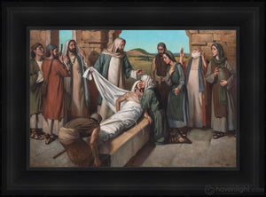 Widow Of Nain Open Edition Canvas / 24 X 16 Frame A 22 3/4 30 Art