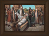 Widow Of Nain Open Edition Canvas / 24 X 16 Frame C 21 3/4 29 Art