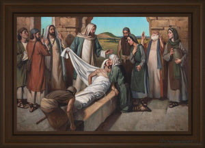 Widow Of Nain Open Edition Canvas / 36 X 24 Frame E 30 3/4 42 Art