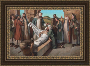Widow Of Nain Open Edition Canvas / 36 X 24 Frame M 33 3/4 45 Art